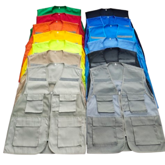 ÁO GHILE TÚI HỘP PHẢN QUANG NHIỀU MÀU