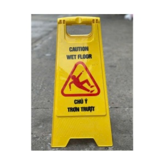 BẢNG CẢNH BÁO CHÚ Ý TRƠN TRƯỢT