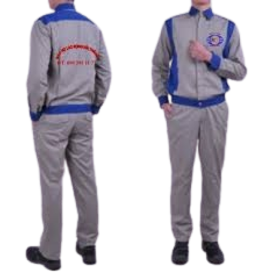 BỘ CÔNG NHÂN PHỐI MÀU IN THÊU LOGO THEO YÊU CẦU, HÀNG ĐẶT MAY