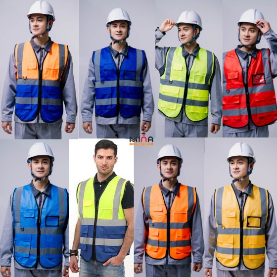 ÁO PHẢN QUANG VẢI LƯỚI CAO CẤP TV55