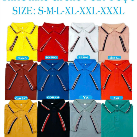 Áo thun đồng phục mẫu có sẵn in thêu theo yêu cầu