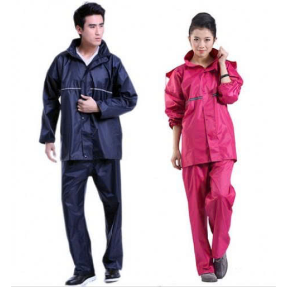 Bộ áo mưa phối màu có sẵn nhận may in logo theo yêu cầu từ 100 bộ