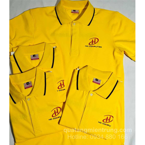 Áo thun đồng phục may và in thêu theo yêu cầu