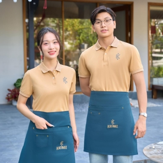 Áo thun đồng phục may và in thêu theo yêu cầu