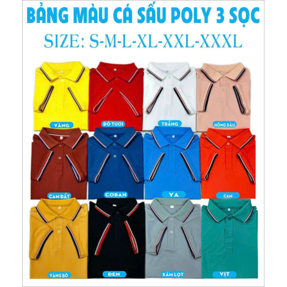 Áo thun đồng phục mẫu có sẵn in thêu theo yêu cầu